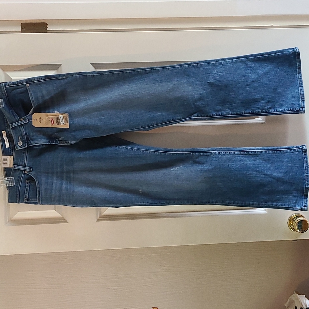 Levi's curvy boot fit denim jeans pants 12 31 x 32